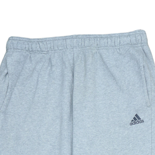 Adidas Mens Grey 2XL Sweatpants Joggers Elastic Waist Tapered Fit