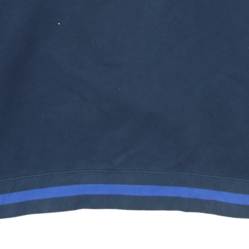 Nike Men’s Blue AIR Logo Pullover Fleece Sweatshirt L