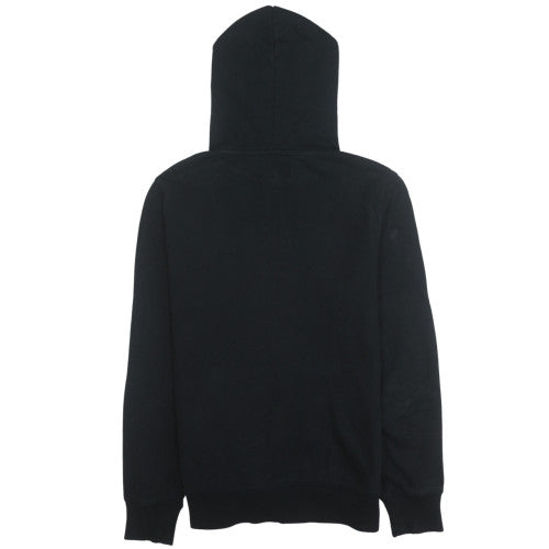Calvin Klein Jeans Men's Black Pullover Hoodie Small Embroidered Logo