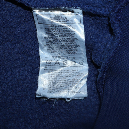 Adidas Men's Blue Crew Neck Pullover Sweatshirt Size S