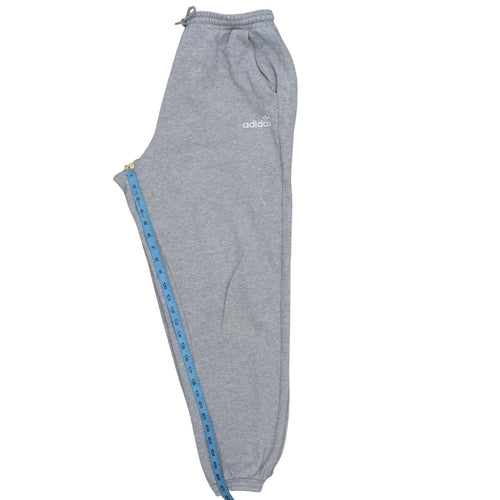Adidas Womens Grey Sweatpants Size 12 Jogger Style Drawstring Waist