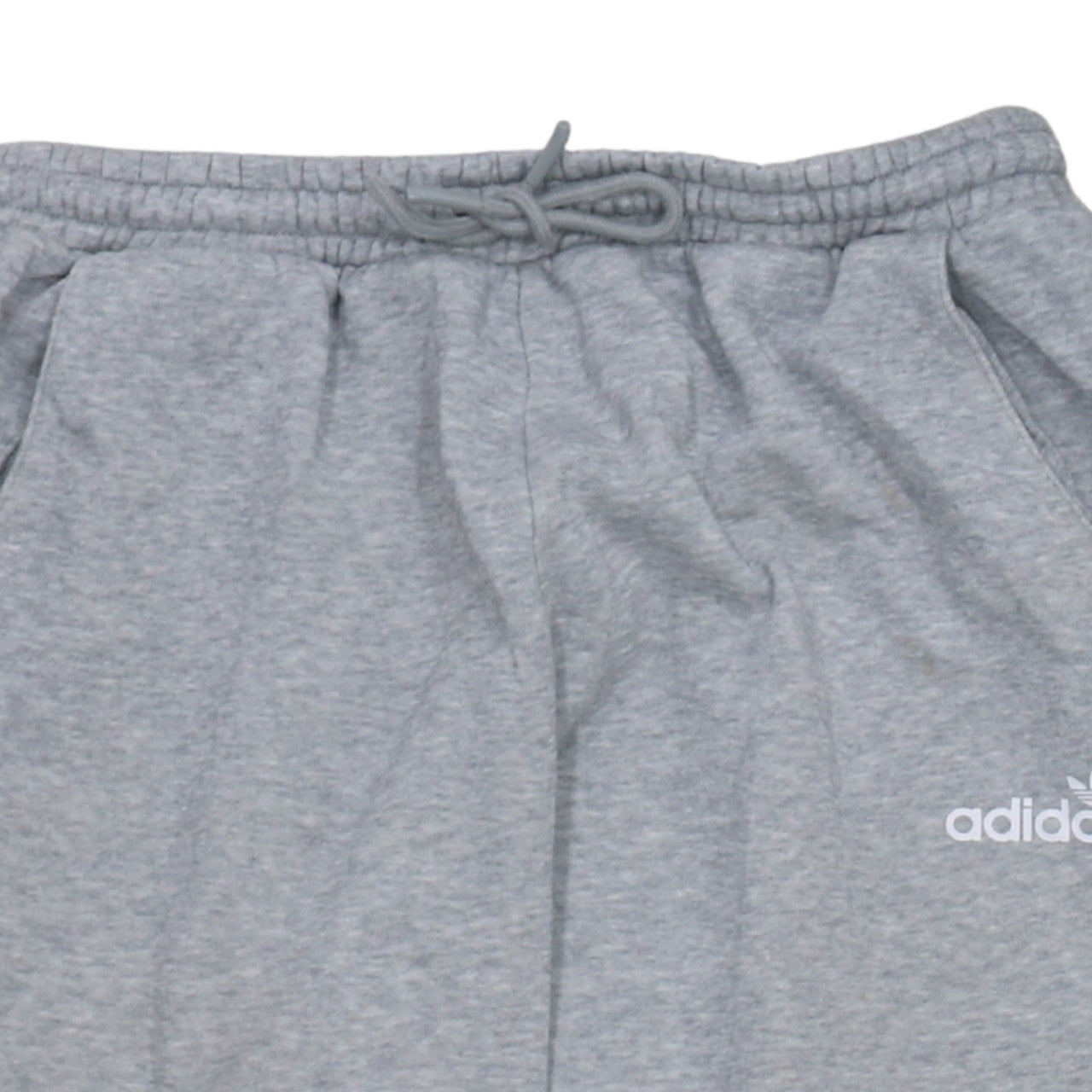 Adidas Womens Grey Sweatpants Size 12 Jogger Style Drawstring Waist