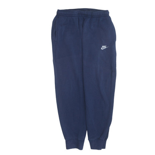 Nike Men's Blue Fleece Sweatpants Medium Regular Fit