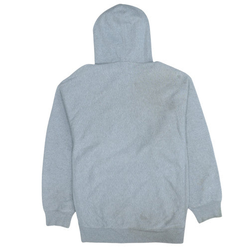 GAP Men's Grey Pullover Hoodie M Logo College Style