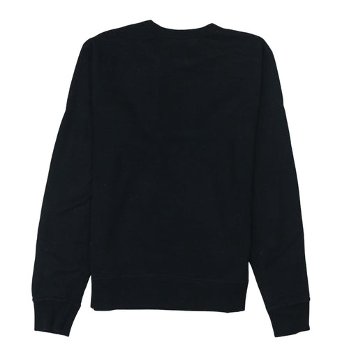 Champion Men's Black Small Crew Neck Pullover Sweatshirt