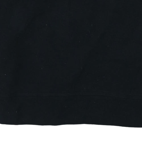 Champion Men's Black Small Crew Neck Pullover Sweatshirt