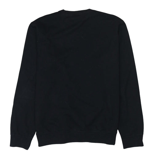 Champion Men's Black Pullover Sweatshirt Medium Crew Neck Fleece