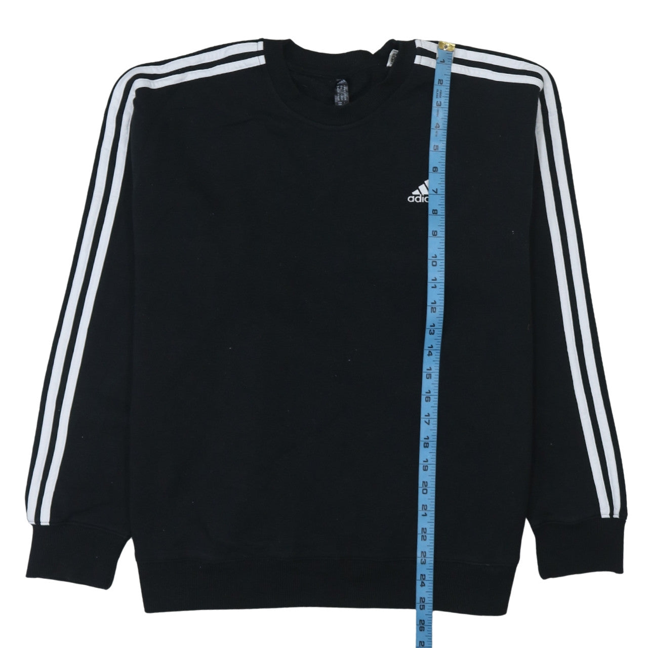 Adidas Women Black M Sweatshirt Crew Neck Long Sleeve Pullover