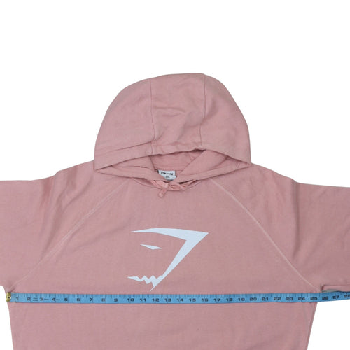 Gymshark Womens Pink Pullover Hoodie XXL Cotton Blend Casual