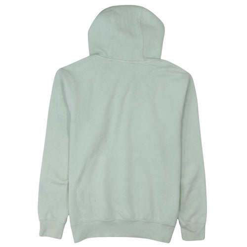 Nike Women’s Mint Green Pullover Hoodie Medium Cotton Logo Sweatshirt