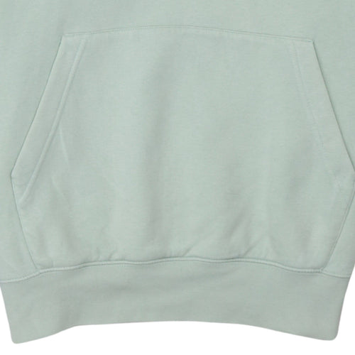 Nike Women’s Mint Green Pullover Hoodie Medium Cotton Logo Sweatshirt