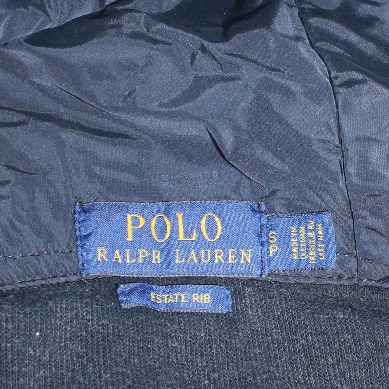 Polo Ralph Lauren Men's Black Full Zip Hoodie Size S