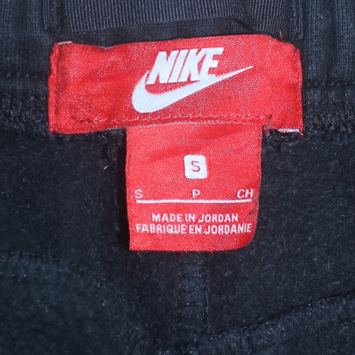 Nike Men's Black Small Jogger Sweatpants Fleece Trousers