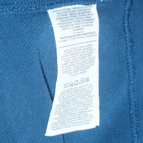 Nike Men's Blue XL Pullover Crew Neck Logo Sweatshirt