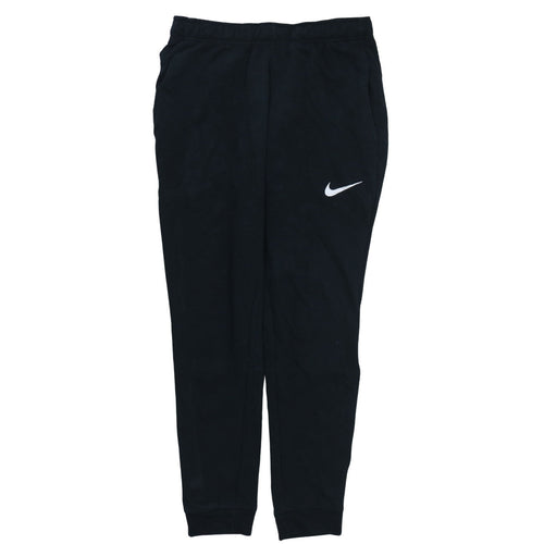Nike Men's Black Dri-Fit Joggers M Elastic Waist Tapered Fit