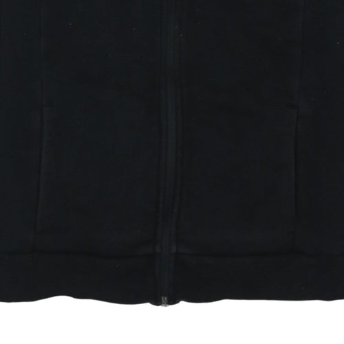 Puma Men's Black Full Zip Fleece Sweatshirt Size M