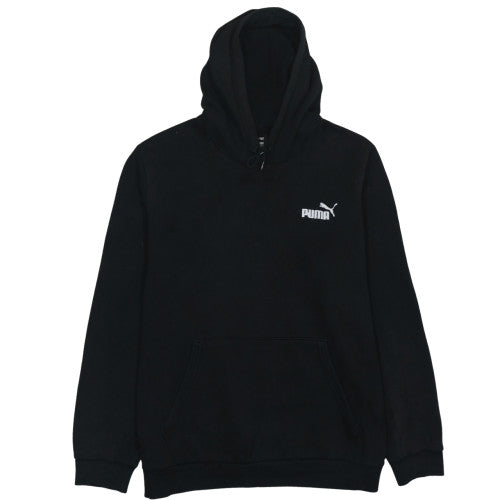 Puma Mens Black Pullover Hoodie XL Fleece Sportswear Sweatshirt