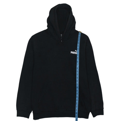 Puma Mens Black Pullover Hoodie XL Fleece Sportswear Sweatshirt