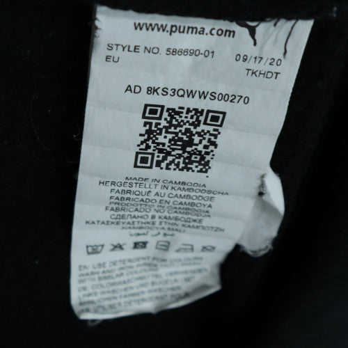 Puma Mens Black Pullover Hoodie XL Fleece Sportswear Sweatshirt