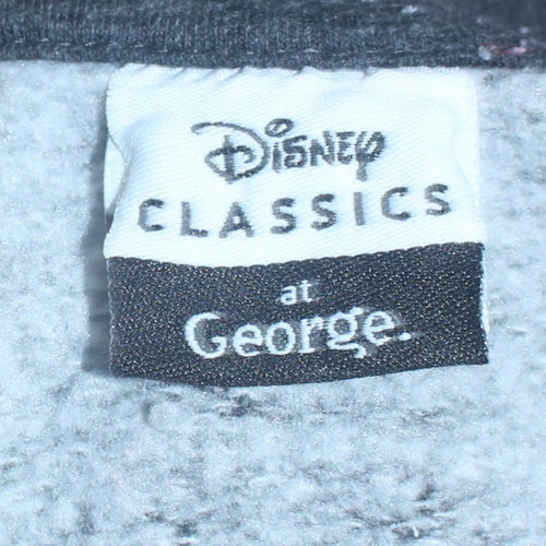Disney Classics at George Womens Black Bambi Sweatshirt Size 12-14