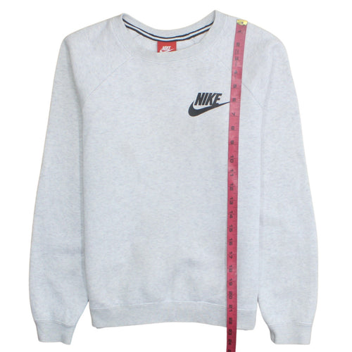 Nike Mens Grey XS Crew Neck Pullover Sweatshirt Sports Fleece