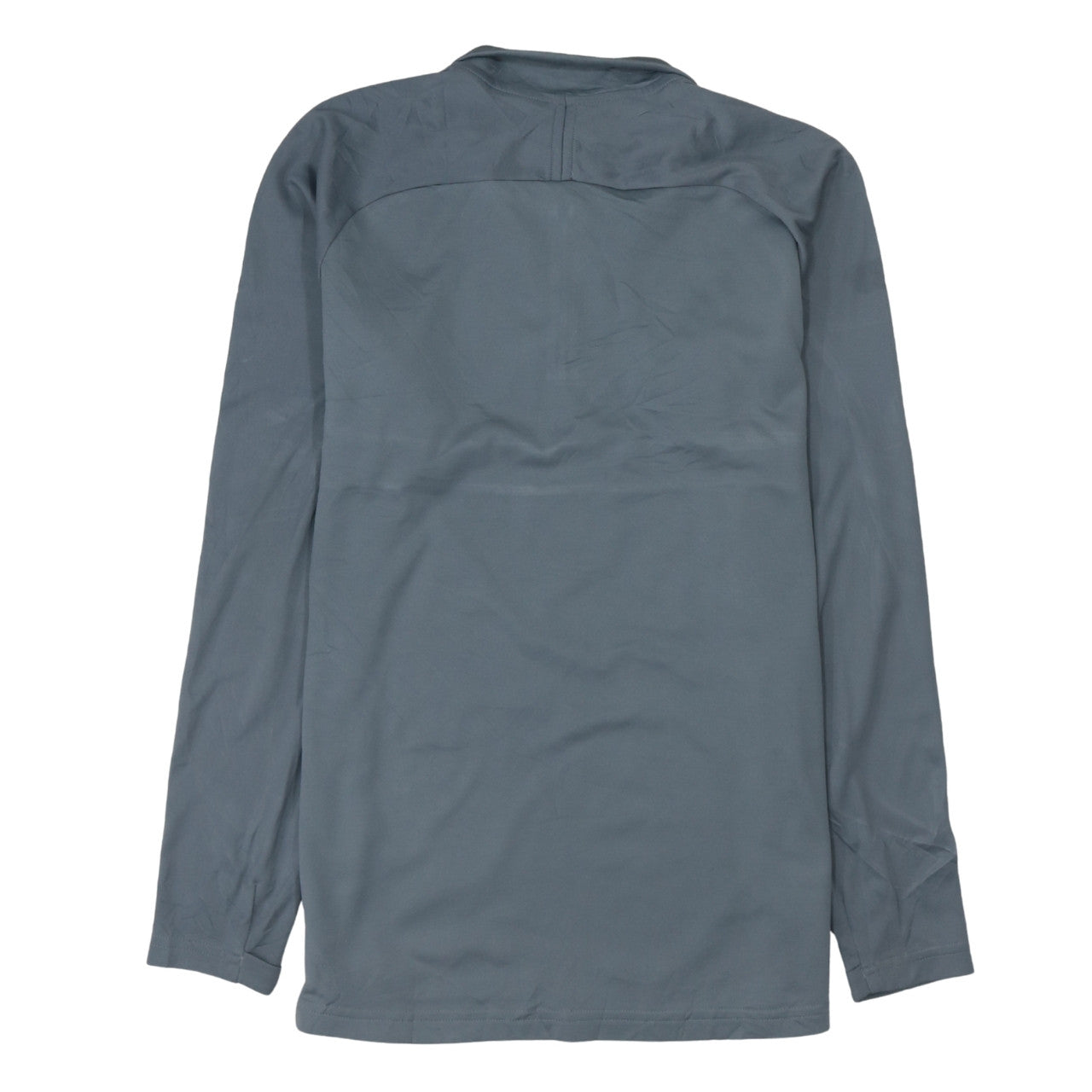 Nike Men's Grey 1/4 Zip Dri-Fit Long Sleeve Sports Sweatshirt Size S