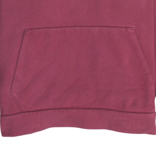 Puma Men’s Red Pullover Hoodie Size L Regular Fit Fleece Logo