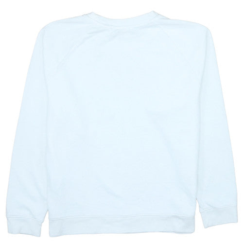 Levi's Women's White Crew Neck Pullover Sweatshirt M