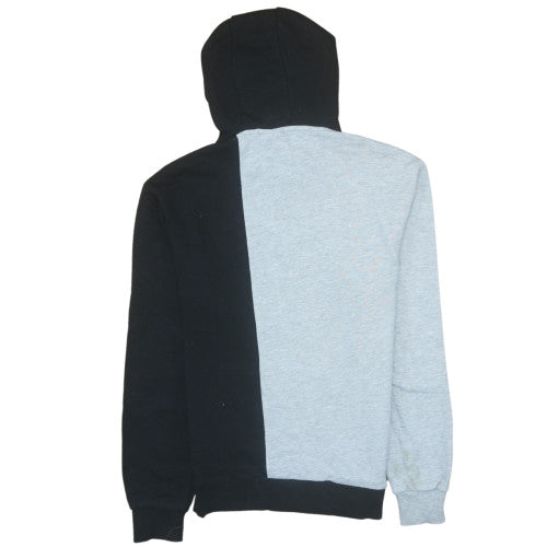 FILA Mens Grey Black Logo Pullover Hoodie XS Regular Fit