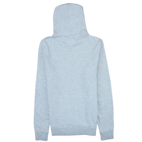 Tommy Jeans Men's Grey Embroidered Logo Pullover Hoodie M