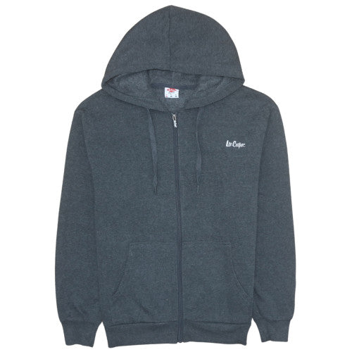 Lee Cooper Men's Grey Full Zip Hoodie Size M