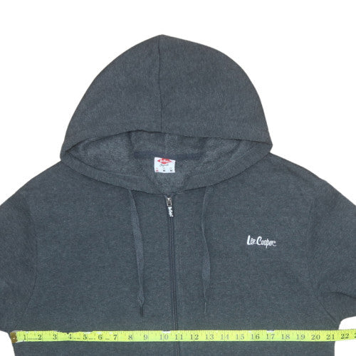 Lee Cooper Men's Grey Full Zip Hoodie Size M
