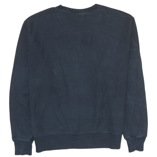 Champion Men’s Black Pullover Sweatshirt Large Crew Neck Classic Fit