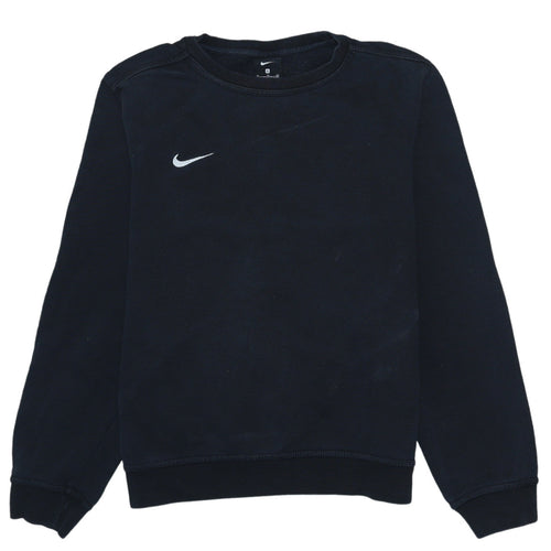 Nike Girls Black XL Fleece Pullover Sweatshirt Long Sleeve Sportswear