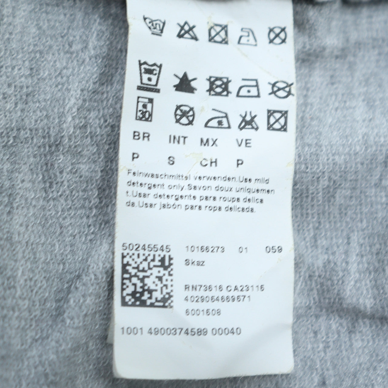 Hugo Boss Men's Grey Full Zip Sweatshirt M Regular Fit