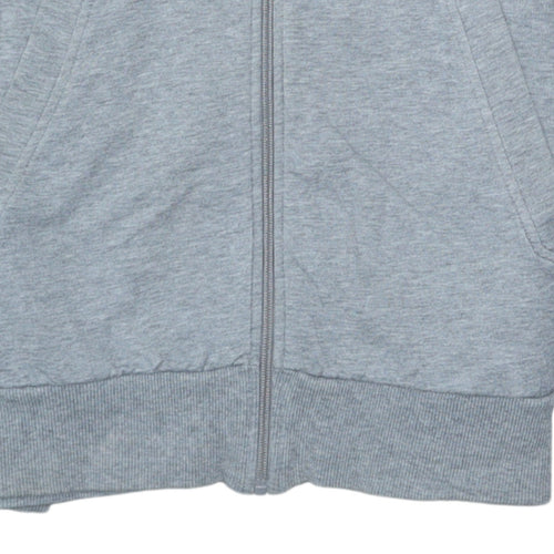 Hugo Boss Men's Grey Full Zip Sweatshirt M Regular Fit