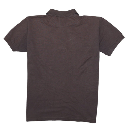 Puma Men's Brown Cotton Polo Shirt M Short Sleeve Sportswear