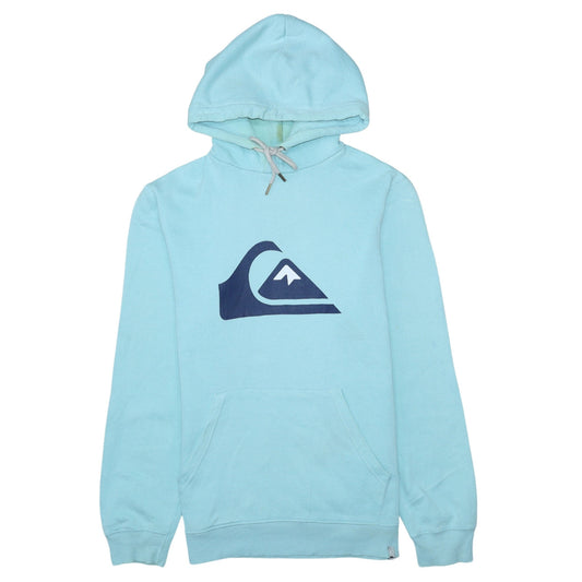Quiksilver Men's Blue Pullover Hoodie Small Regular Fit