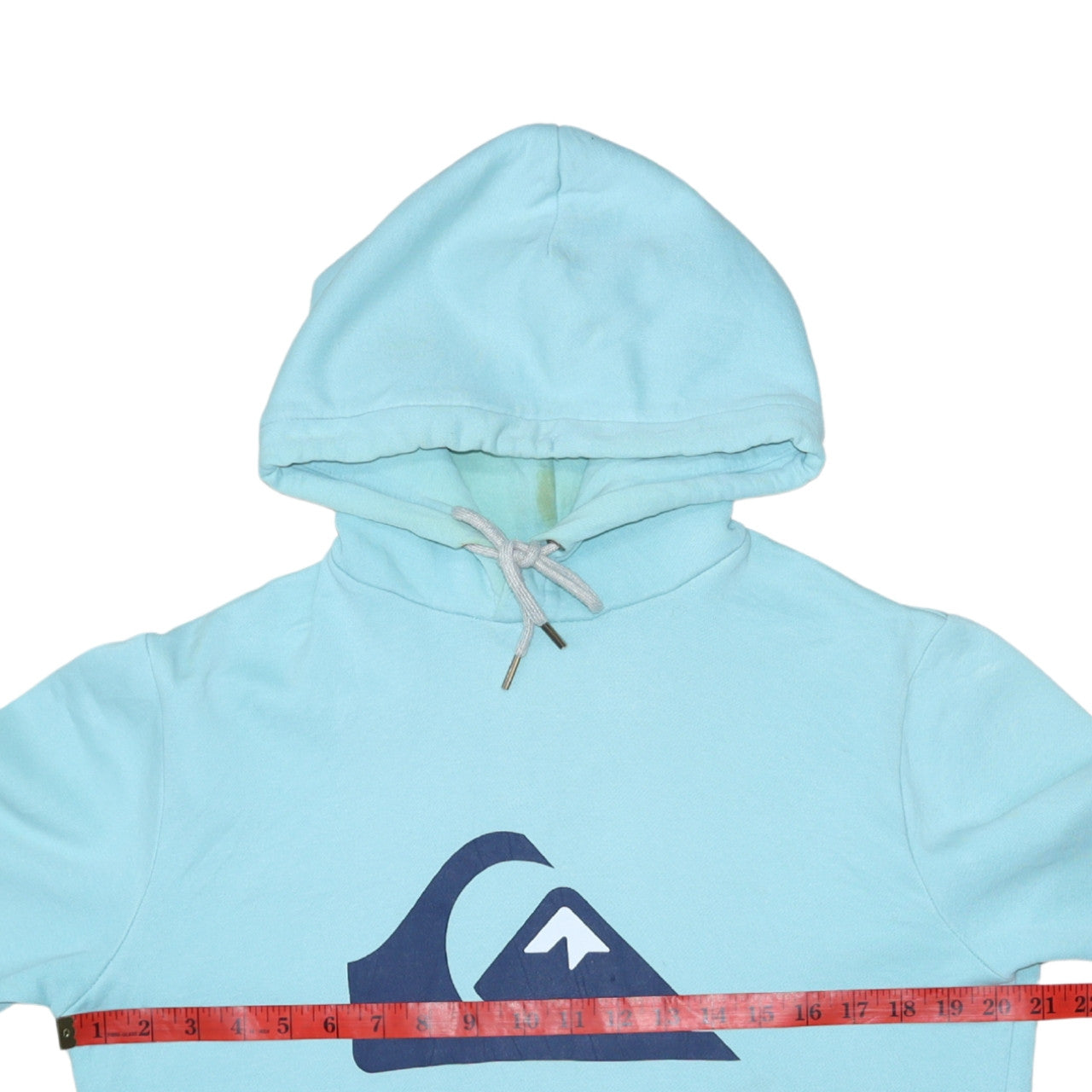 Quiksilver Men's Blue Pullover Hoodie Small Regular Fit