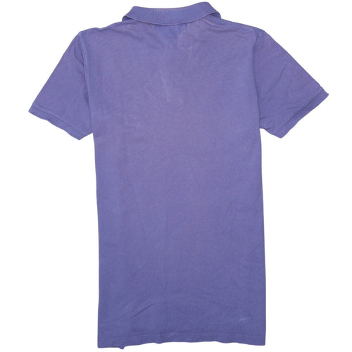 Tommy Hilfiger Men's Purple Slim Fit Cotton Polo Shirt Size L