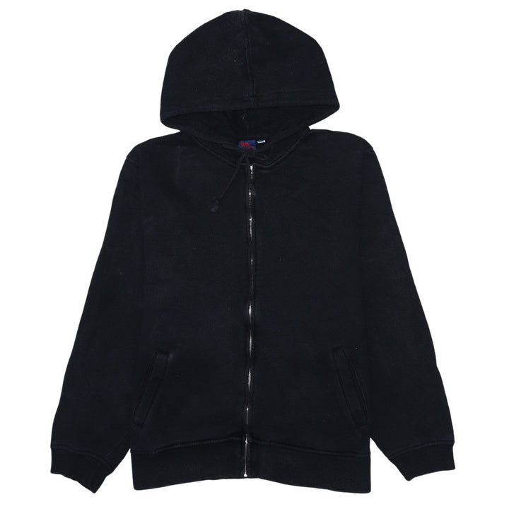 Lonsdale Mens Black Full Zip Hoodie Size L Fleece Sportswear