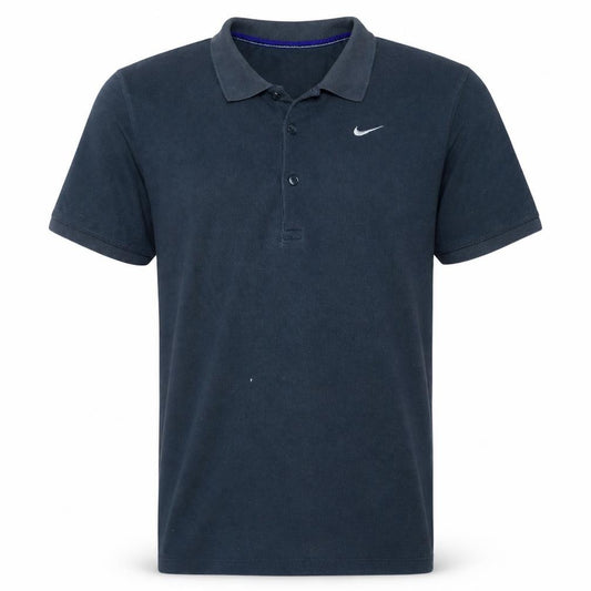 Front view of Nike Dri-FIT Black Men's M Regular Fit Polo Shirt