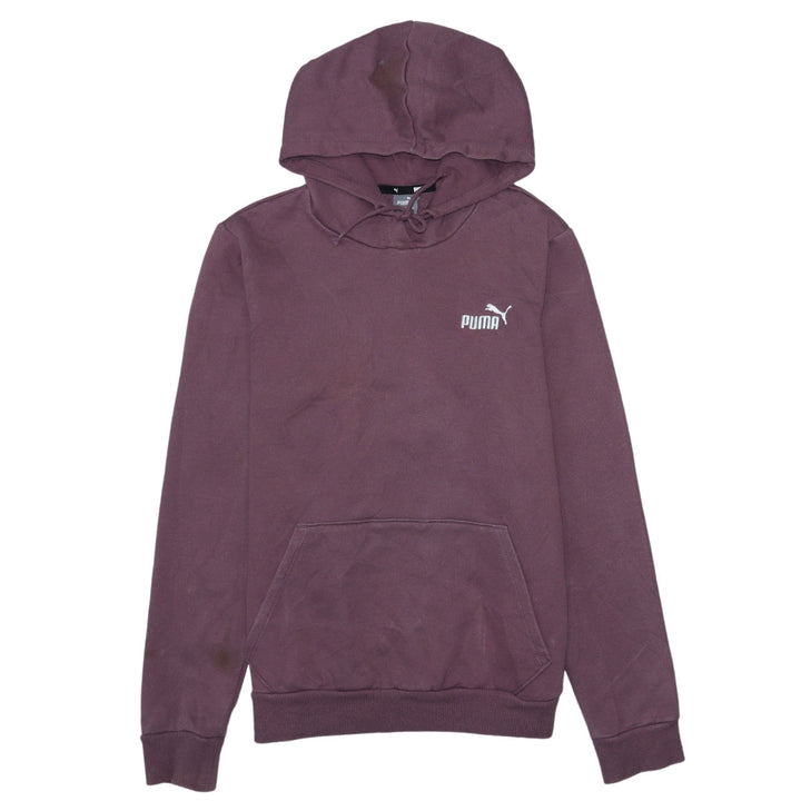 Puma Boys Purple Pullover Hoodie XL Cotton Blend Casual Sweatshirt
