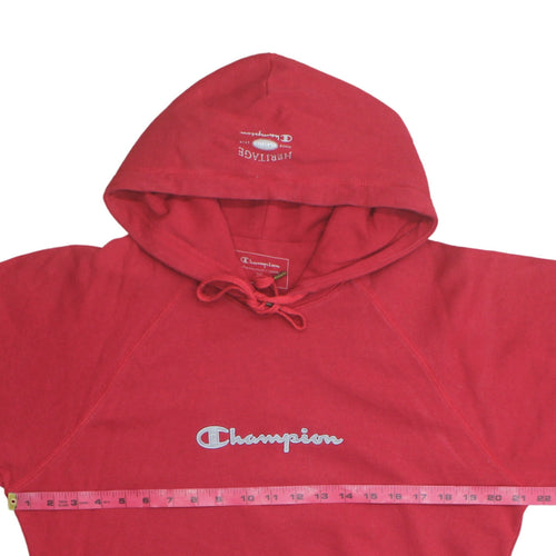 Champion Men's Red XL Pullover Hoodie Sweatshirt Athletic Fit