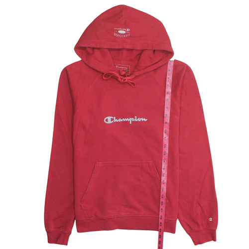 Champion Men's Red XL Pullover Hoodie Sweatshirt Athletic Fit