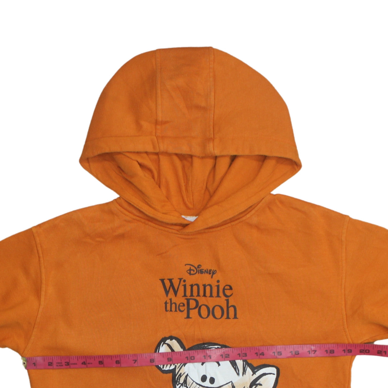 Disney Winnie the Pooh Women's Orange XS Pullover Hoodie
