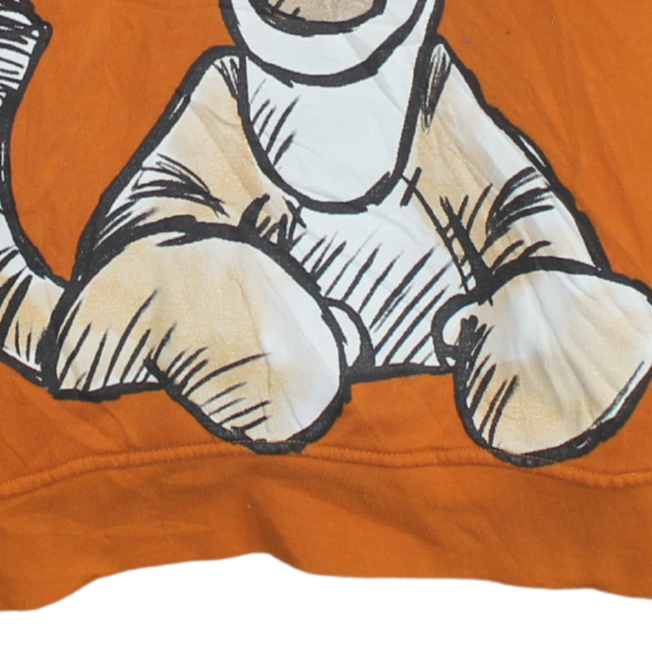 Disney Winnie the Pooh Women's Orange XS Pullover Hoodie