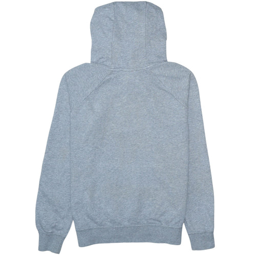 Nike Men’s Grey XS Pullover Hoodie with Logo and Pockets