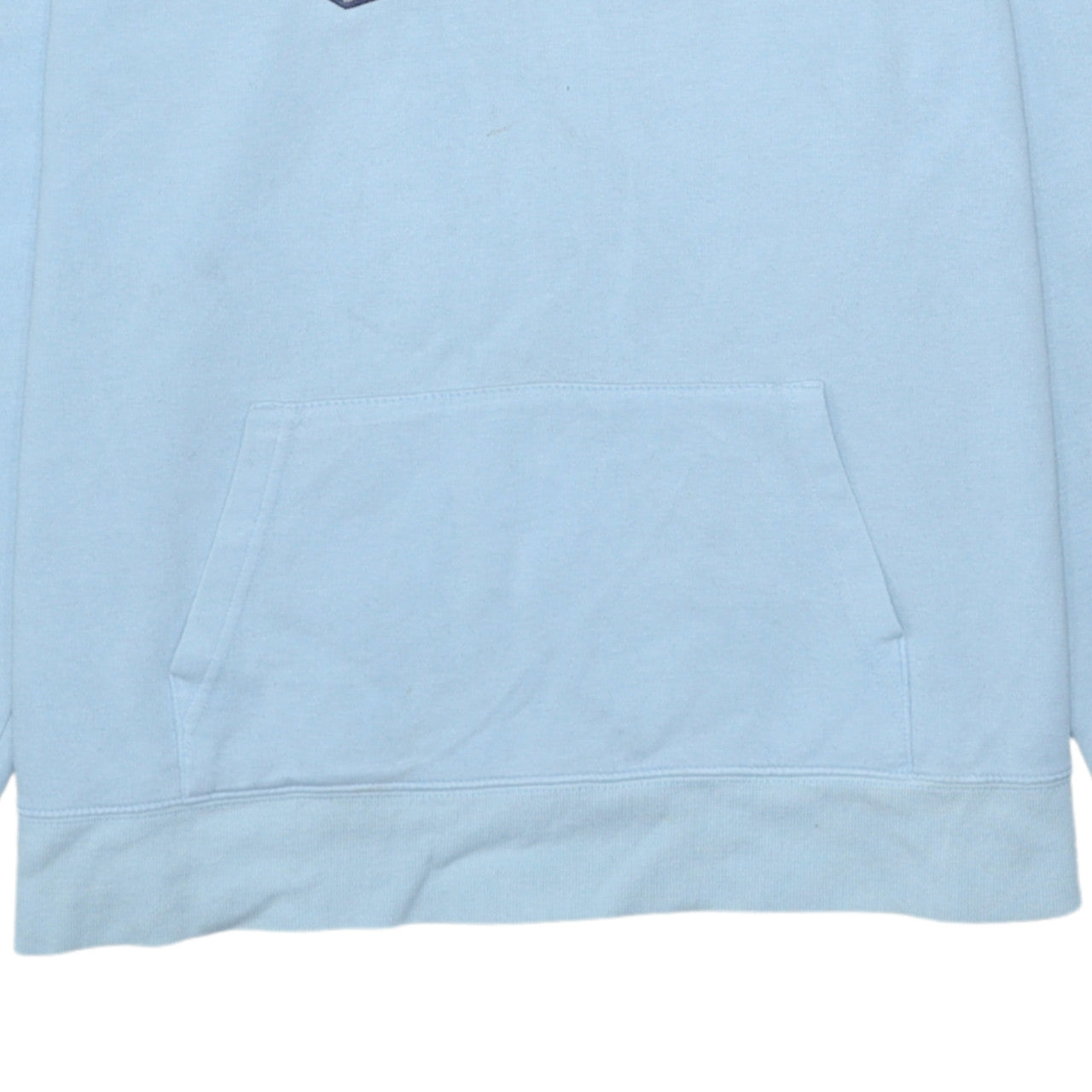 GAP Women Blue Pullover Hoodie Size L Cotton Blend Stretch Casual