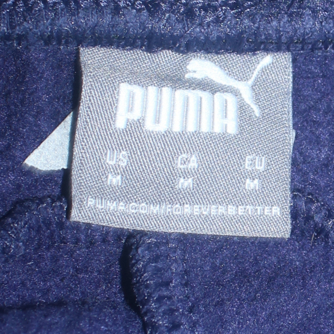 Puma Men's Blue Jogger Sweatpants M Regular Fit